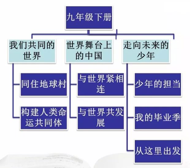 道德与法治九年级知识体系