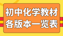 <b>初中化学教材有哪几个版本_初中化学教材所有版本汇总</b>