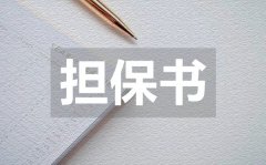 <b>连带偿付责任担保书_连带偿付责任担保书模板</b>