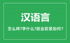汉语言专业怎么样_汉语言专业主要学什么_就业前景怎么样?