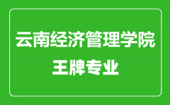 云南经济管理学院王牌专业有哪些_最好的专业是什么