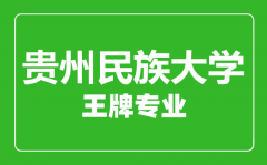 贵州民族大学王牌专业有哪些_最好的专业是什么