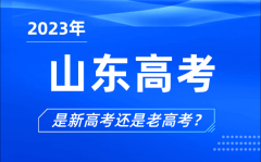 <b>2023年山东高考分文理科吗_是新高考还是老高考？</b>