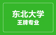 东北大学王牌专业有哪些_最好的专业是什么