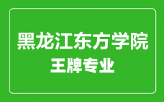 黑龙江东方学院王牌专业有哪些_最好的专业是什么