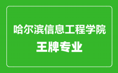 哈尔滨信息工程学院王牌专业有哪些_最好的专业是什么