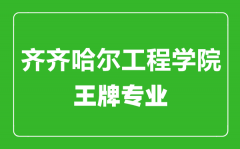 齐齐哈尔工程学院王牌专业有哪些_最好的专业是什么