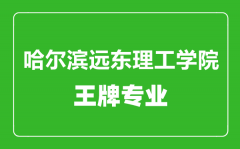 哈尔滨远东理工学院王牌专业有哪些_最好的专业是什么