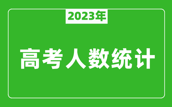 2023年黑龙江高考人数统计,今年黑龙江高考生人数是多少？