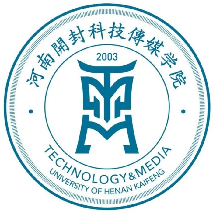 河南开封科技传媒学院的校徽