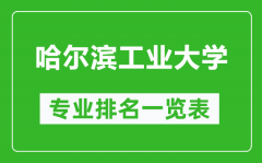 哈尔滨工业大学专业排名一览表_哈尔滨工业大学哪些专业比较好