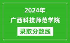 广西科技师范学院录取分数线2024年是多少分(附各省录取最低分)