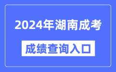 2024年湖南成考成绩查询入口网址（https://www.hneeb.cn/）