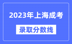 2023年上海成人高考分数线_上海成考录取分数线是多少