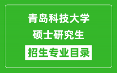 青岛科技大学2024硕士研究生招生专业目录及考试科目