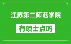 江苏第二师范学院有硕士点吗_能不能招研究生?