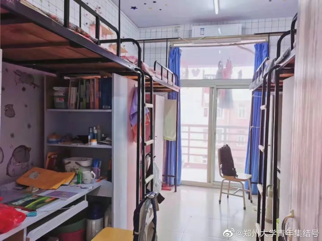 郑州大学宿舍条件怎么样,几个人住,有空调吗?