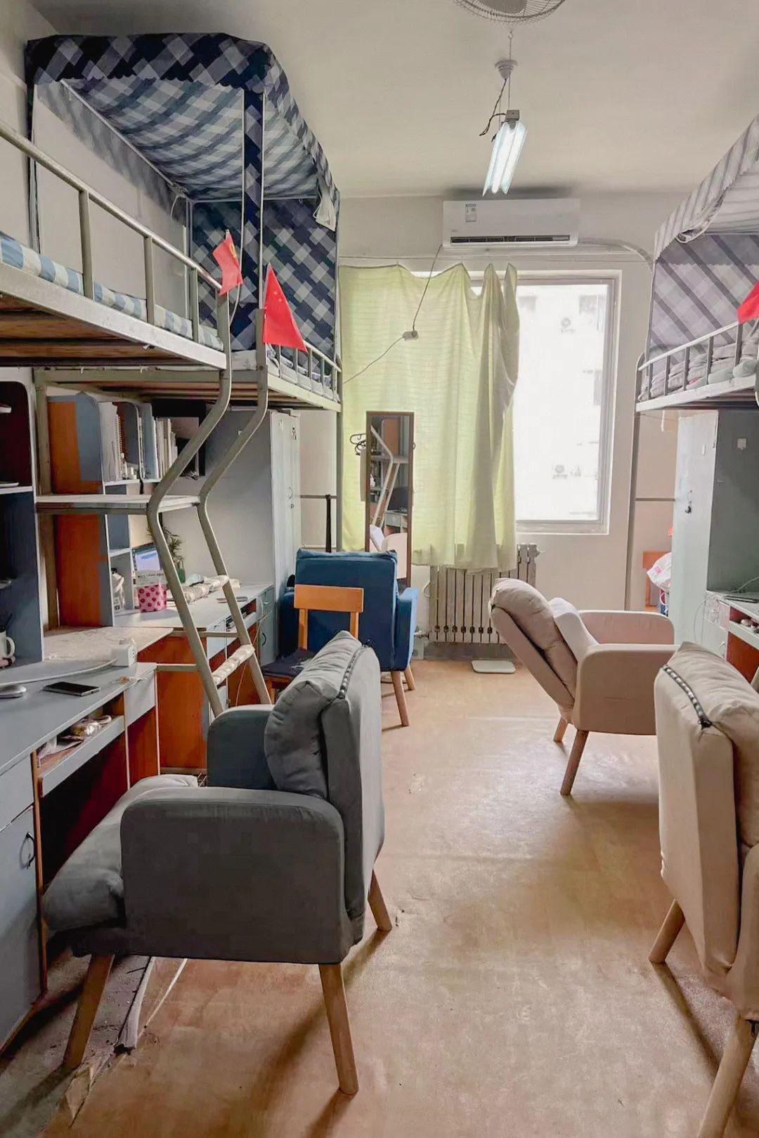 西安理工大学宿舍条件怎么样,几个人住,有空调吗?