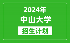 2024年中山大学艺考招生计划_艺术类各专业招生人数