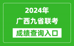 新高考2024广西九省联考成绩查询入口（https://www.gxeea.cn/）