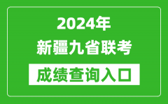 新高考2024新疆九省联考成绩查询入口（http://www.xjzk.gov.cn/）