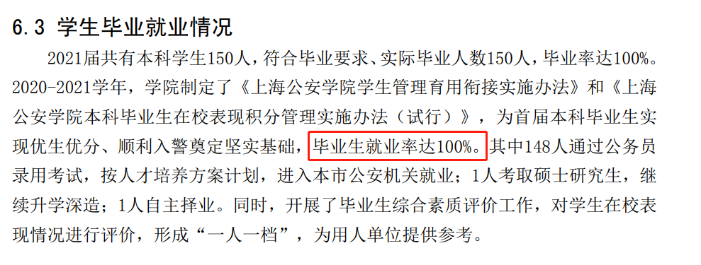 上海公安学院就业率怎么样,就业前景好吗?