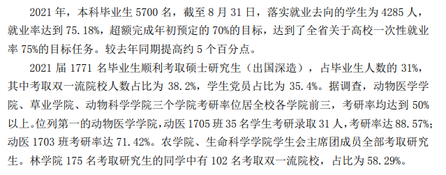 山西农业大学就业率怎么样,就业前景好吗?