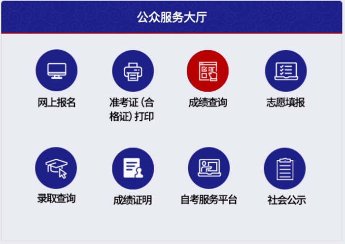 天津招考资讯网成绩查询入口：http://www.zhaokao.net/