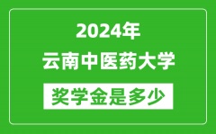 2024年云南中医药大学奖学金多少钱_覆盖率是多少？