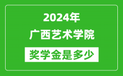 2024年广西艺术学院奖学金多少钱_覆盖率是多少？