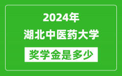 2024年湖北中医药大学奖学金多少钱_覆盖率是多少？