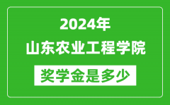 2024年山东农业工程学院奖学金多少钱_覆盖率是多少？