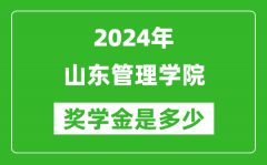 2024年山东管理学院奖学金多少钱_覆盖率是多少？