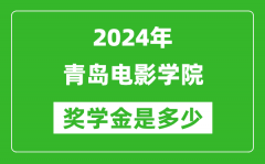 2024年青岛电影学院奖学金多少钱_覆盖率是多少？