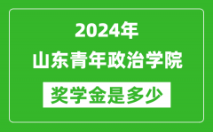 2024年山东青年政治学院奖学金多少钱_覆盖率是多少？