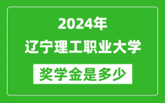 2024年辽宁理工职业大学奖学金多少钱_覆盖率是多少？