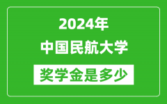 2024年中国民航大学奖学金多少钱_覆盖率是多少？