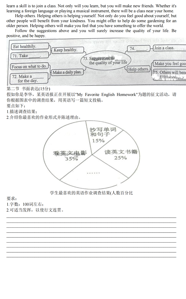 2024年菏泽中考英语试卷真题及答案解析