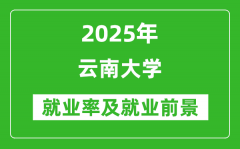 2025云南大学就业率及就业前景怎么样_好就业吗？