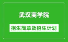 武汉商学院2025年高考招生简章及各省招生计划人数