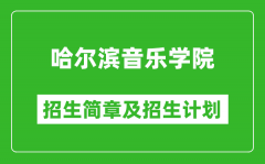 哈尔滨音乐学院2025年招生简章_各省高考招生计划人数一览表