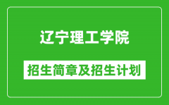辽宁理工学院2025年招生简章_各省高考招生计划人数一览表