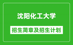 沈阳化工大学2025年招生简章_各省高考招生计划人数一览表