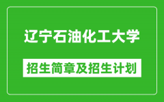 辽宁石油化工大学2025年招生简章_各省高考招生计划人数一览表