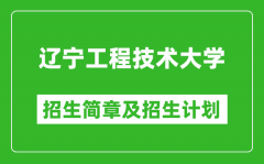 辽宁工程技术大学2025年招生简章_各省高考招生计划人数一览表