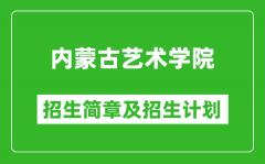 内蒙古艺术学院2025年招生简章_各省高考招生计划人数一览表