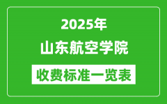 2025山东航空学院学费多少钱一年_各专业收费标准一览表