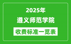 2025遵义师范学院学费多少钱一年_各专业收费标准一览表