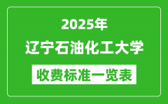 2025辽宁石油化工大学学费多少钱一年_各专业收费标准一览表