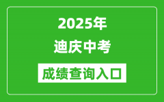 2025年迪庆州中考成绩查询入口官网(https://csgx.ynjy.cn/login)